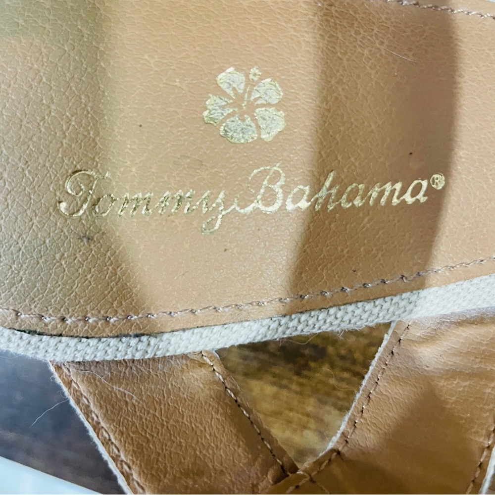Tommy Bahama Bethany Wedge Heel Sandals Cream Womens Size 8 - Picture 15 of 16